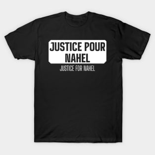 Justice pour nahel - Justice for nahel T-Shirt